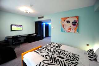 Отель Plaza V Hotel Тыргу-Муреш Стандартный двухместный номер с 1 кроватью или с 2 отдельными кроватями 4 *-5